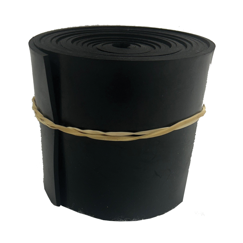 4" Rubber Strip - 10' long x 1/4" Door Sweep image 0