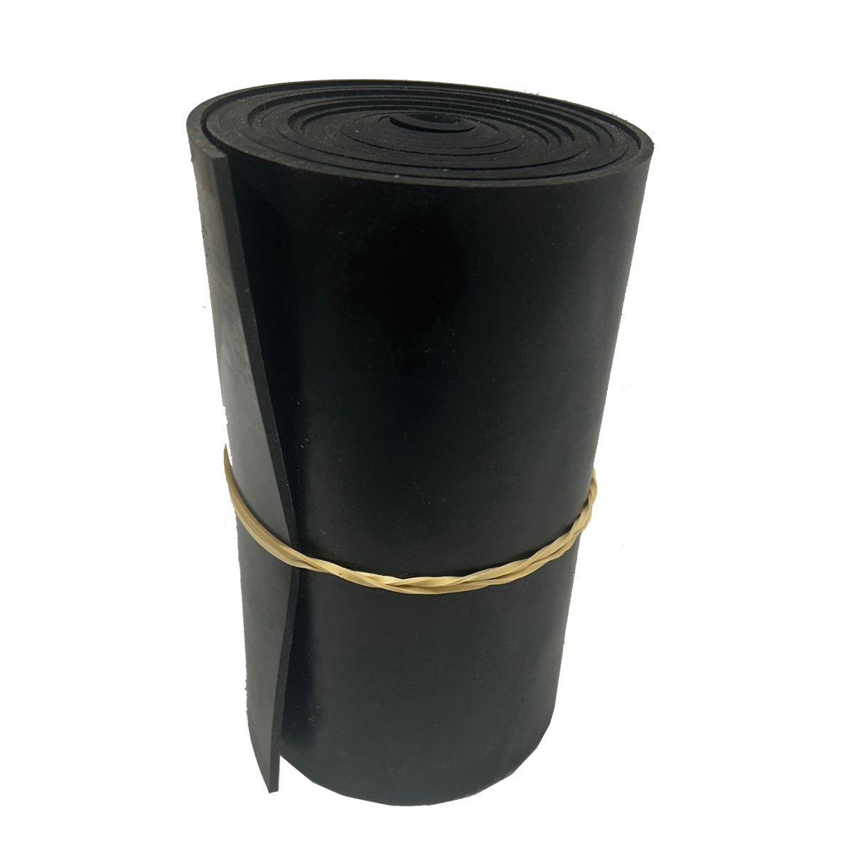 8" Rubber Strip - 10' long x 1/4" Door Sweep image 0