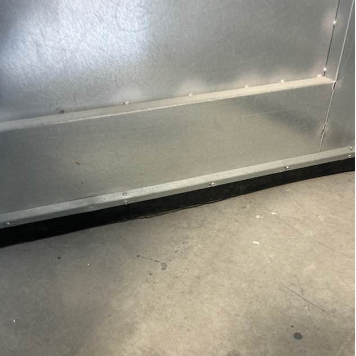 4" Rubber Strip - 10' long x 1/4" Door Sweep image 3